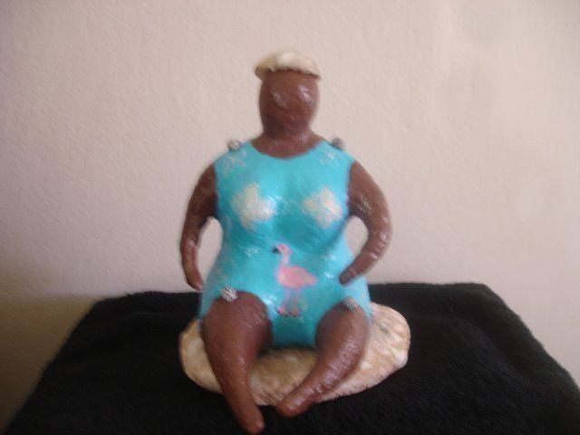 Sculture & Statue: Papiermache Skulptur Nr. 2 – Nuovo (secondo la descrizione) da Beatenberg venduto da nonnkari