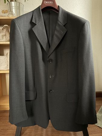 Veston noir élégant, taille 50