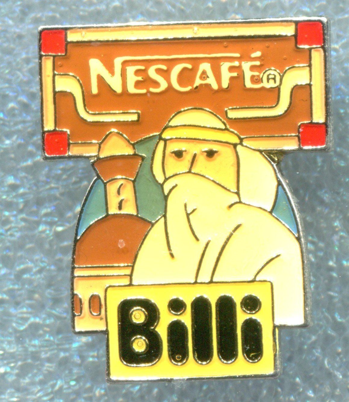 Plaketten & Abzeichen: Billi  NESCAFE – Gebraucht aus Winterthur von Sammleroase