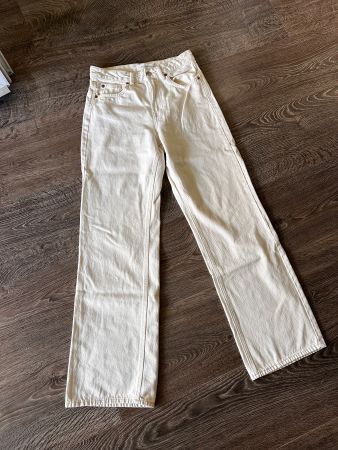 Stradivarius Jeans beige Grösse 36