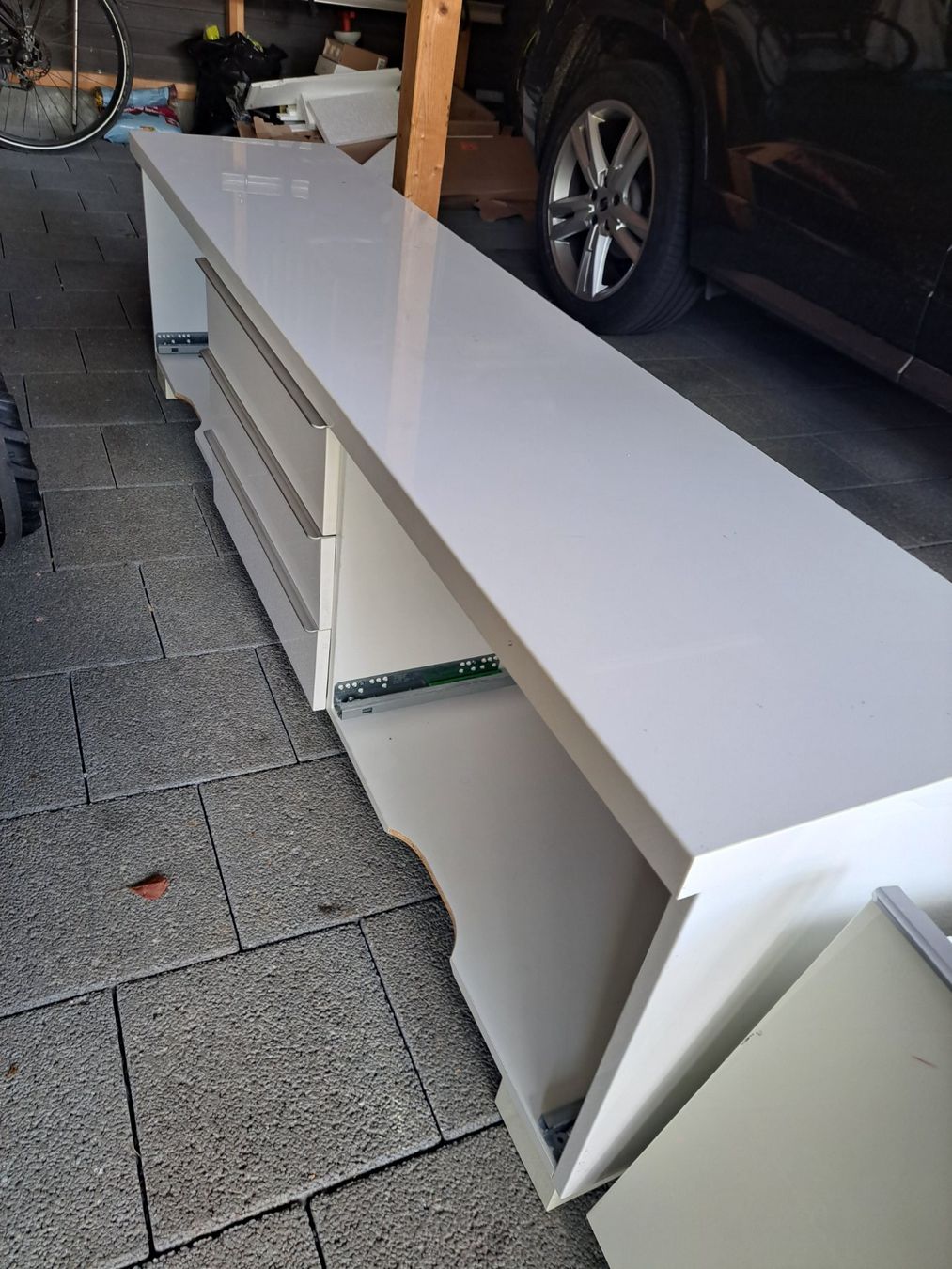 Ikea TV Möbel: Tv Möbel, Sideboard, Ikea Besta burs, weiss – Gebraucht aus Niederbipp von filou0711 5