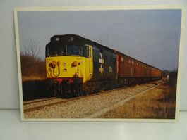 Postcard British Rail Co-Co Class 50043 Diesel Lokomotive