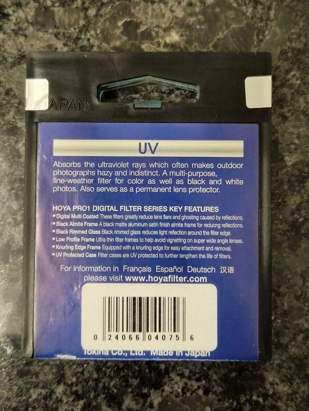 Filtri: HOYA UV Filter 40.5 – Usato da Au ZH venduto da myamisumi 2