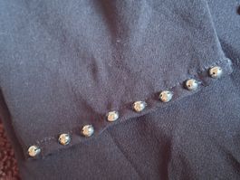 Tunique noire ouverture au dos taille S marque Zara