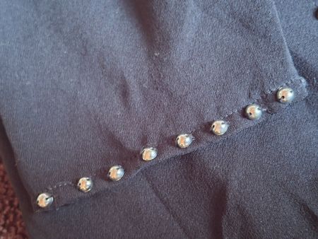 Tunique noire ouverture au dos taille S marque Zara