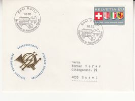 Sonderstempel S. 597 Rütli 1965