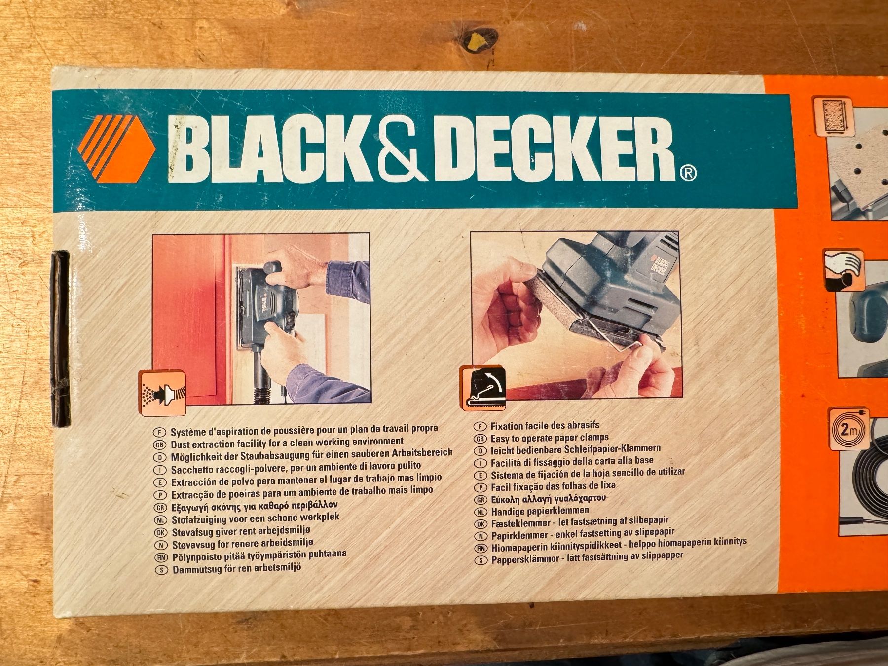 Schleifen & Polieren: Black & Decker Schwingschleifer Schleifmaschine – Gebraucht aus Humlikon von  5