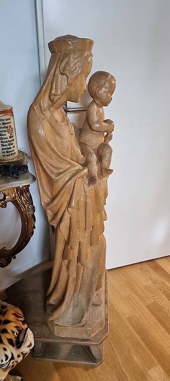 Sculture & Statue: Antike geschnitzte Madonna Statue, XXL – Usato da Kaufdorf venduto da Nati-Nati 8