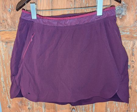 Wanderskort Aubergine - Praktisch & Bequem! Sportl Rock