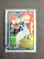 Topps Chrome Kalel Mullings  RC Tennessee Titans NFL