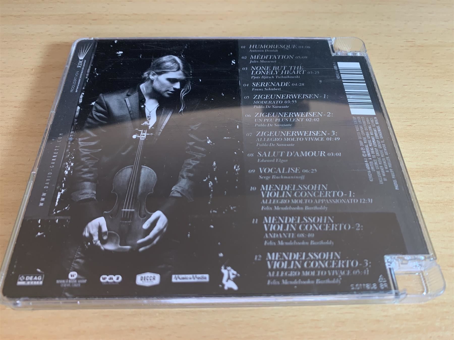 CD: David Garrett – Classic Romance – Usato da Rikon im Tösstal venduto da Alpenmutz 1