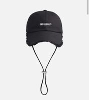 Jacquemus „The Artichaut“ Cap schwarz mit Originalbeutel