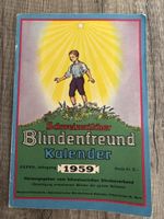 Schweizerischer Blindenfreund Kalender 1959