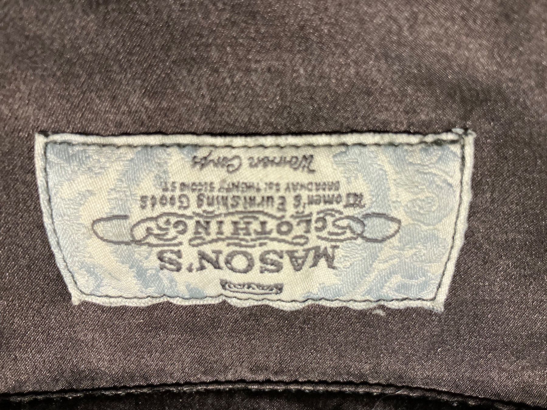 Blusen: Braune Seidenbluse lang, Gr M/L – Gebraucht aus Zumikon von calibru 2