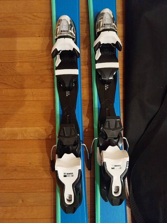 Rossignol Sci: Rossignol Ski 128 cm plus Skitasche – Usato da Baden venduto da Pimboli123 2