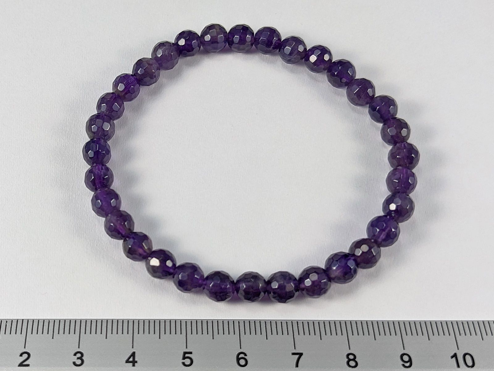 Minerali & Pietre curative: Amethyst Armband - Facettiert – Nuovo e nell'imballaggio originale da Meilen venduto da GypsyCat