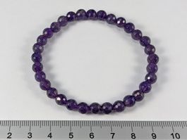 Amethyst Armband - Facettiert