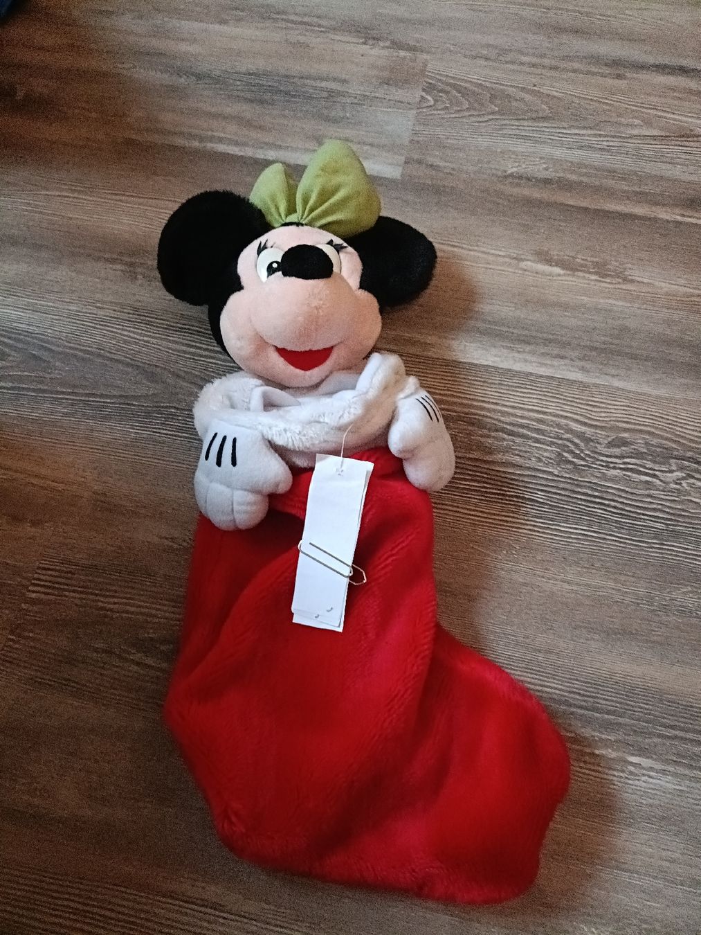Disney Alle Dekorationen: Minnie Mouse Weohnachtsdekosocke – Neu (gemäss Beschreibung) aus Tenniken von Pasci1990 1