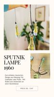 Sputnik Lampe 