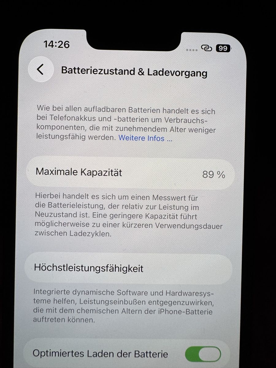 Apple Handys / Smartphones: Apple iPhone 13, Midnight, 128GB – Gebraucht aus Binningen von Mbudget74 7