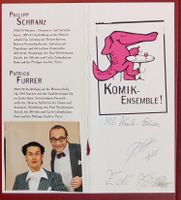 KOMIK-ENSEMBLE! Autogramm signiert Programm 20x22cm