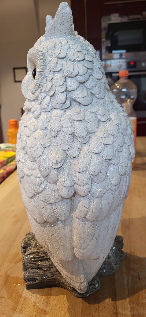 Figuren: Wintereule Deko – Gebraucht aus Schweizersholz von fuchs06 1