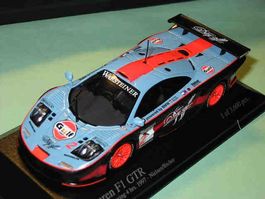 McLaren F1 GTR Gulf  Nürburgring 1997 * Minichamps 1:43