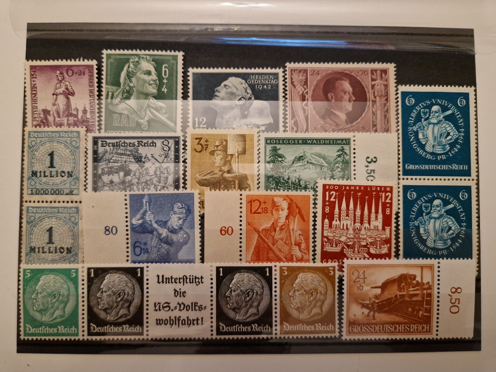 Tous les timbres: Deutsches Reich Briefmarken POSTFRISCH – Neuf (Voir description) à St. Gallen par Enrico_SG