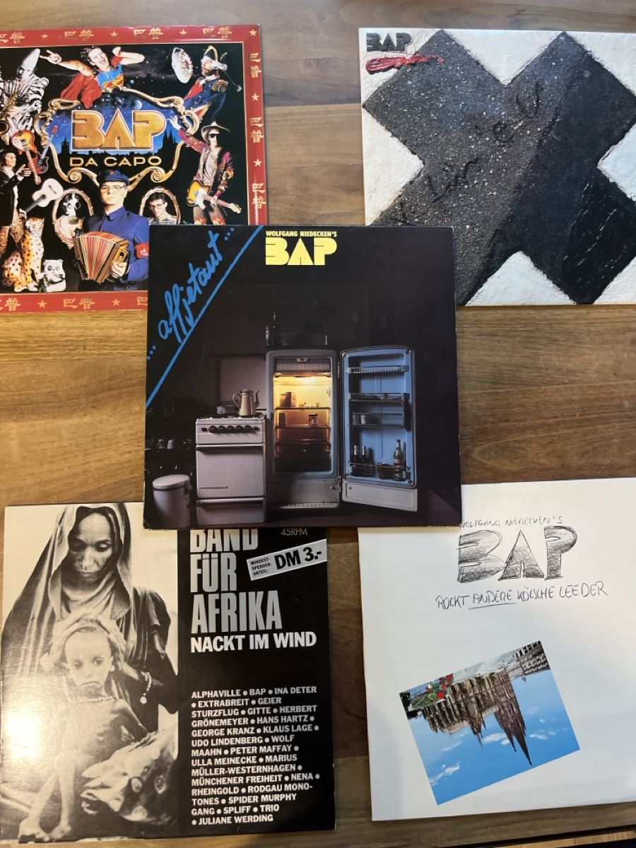 Dischi in vinile: Schallplatten von BAP und Band Aid – Usato da Horgen venduto da Singkaiser