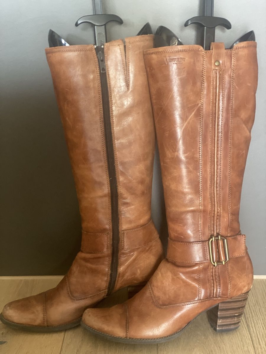 Scarpe da donna: Venturini Lederstiefel, Gr. 38 – Usato da Berg SG venduto da Silversurfer 1