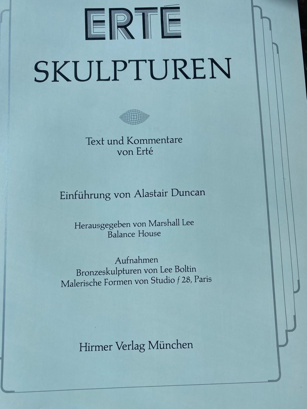 Libri: Kunstbuch ERTE SKULPTUREN – Nuovo (secondo la descrizione) da St. Gallen venduto da Blin 1