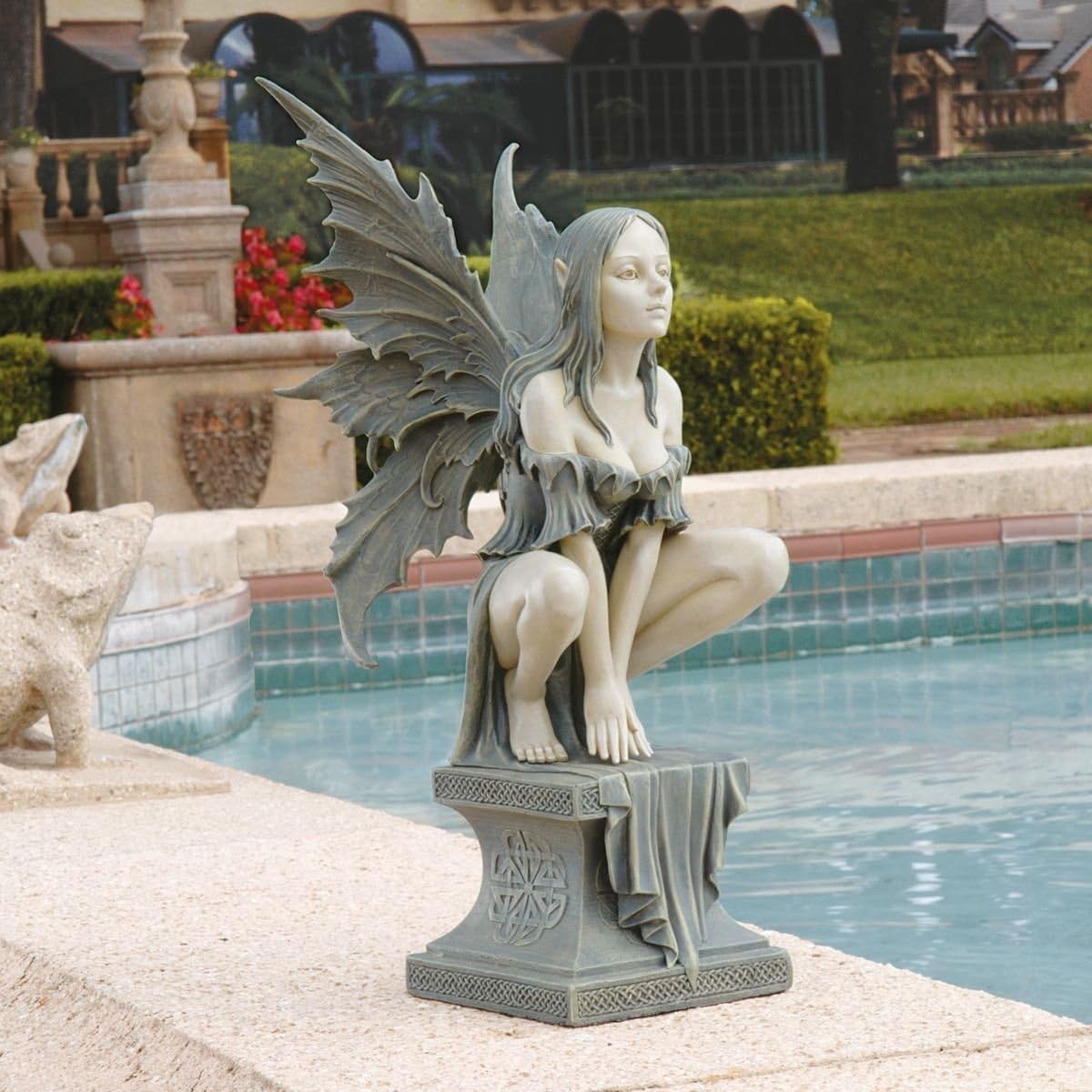 Sculture & Statue: Gartenfigur Fee Gartenskulptur – Nuovo e nell'imballaggio originale da Lopagno venduto da CLep