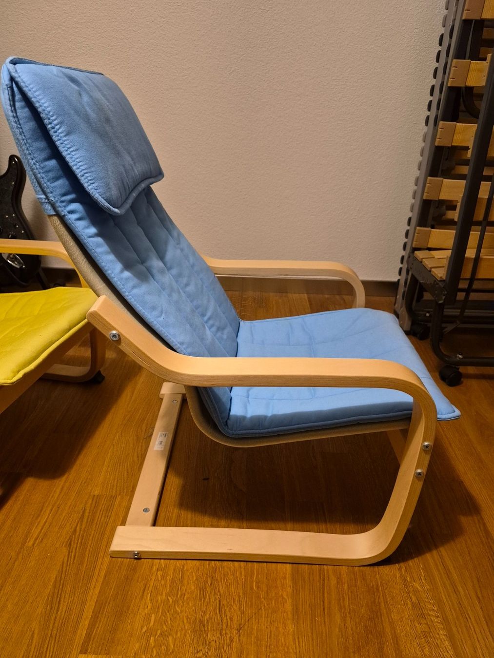 Ikea Sessel: IKEA Poäng Kindersessel hellblau – Gebraucht aus Waltenschwil von Hoipfnuesel 1