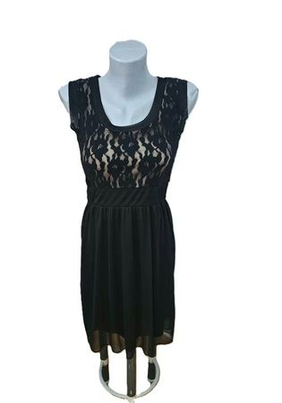 Romantisches Kleid mit Spitze Gothic Gr. S Cocktailkleid