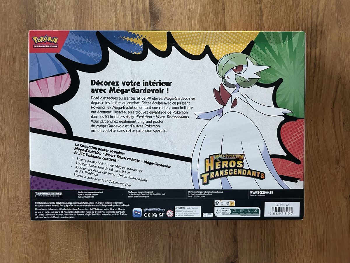 Pokémon Carte collezionabili: Collection Poster Premium Mega Gardevoir – Nuovo e nell'imballaggio originale da Orpund venduto da Americanpickers 1