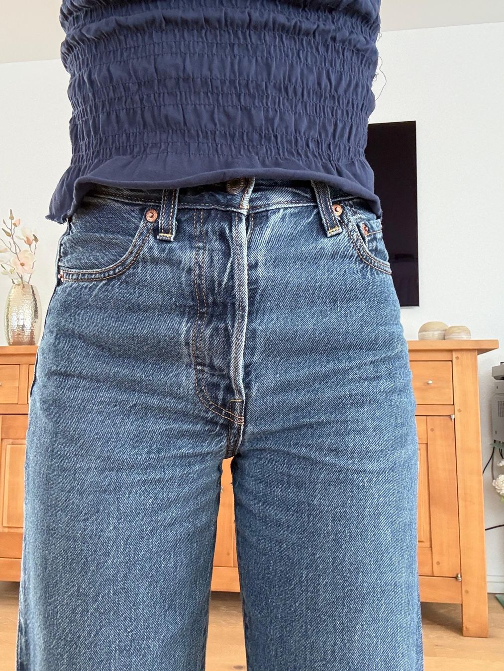 Levi's Jeans: Jenas Ribcage Straight Ankle Jeans – Usato da Egnach venduto da SelinaB. 4