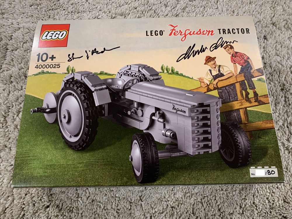 Lego Bricks Ferguson Tractor Lego Lego Inside Tour Exclusive 2018