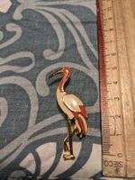 Flamingo Brosche