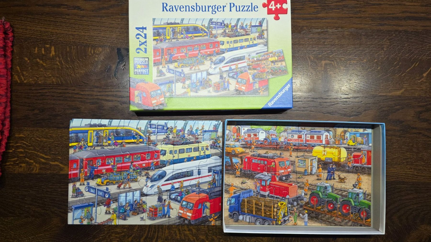 Puzzle: Ravensburger Puzzle 2 x 24 Bahnhof 4+ – Usato da Wangen SZ venduto da Charlie_Firpo