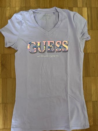 Guess T-Shirt Damen, Lila, Top Zustand, Sommer Schnäppchen