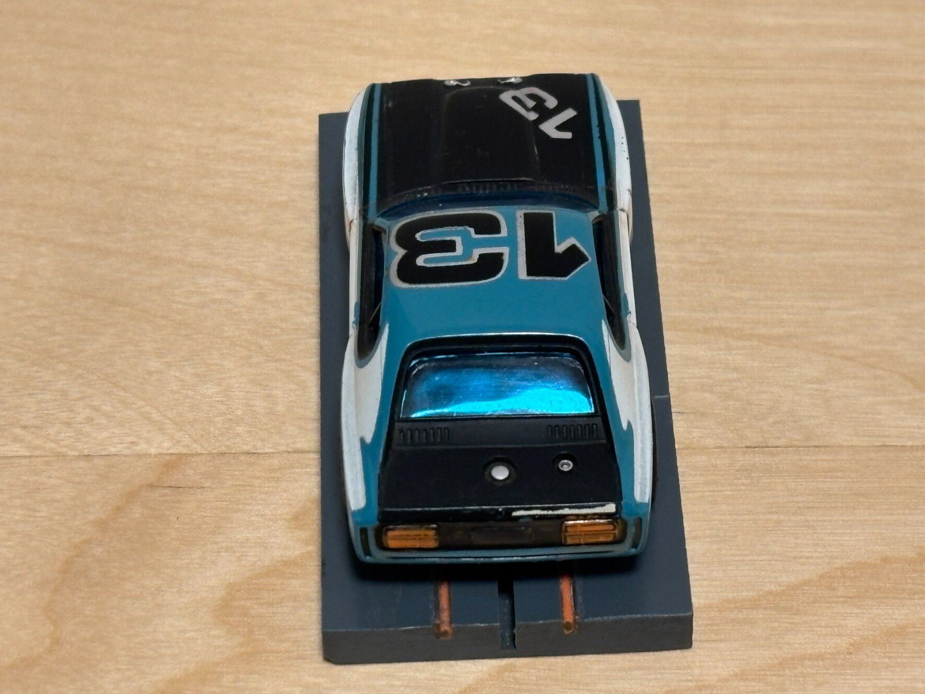 Faller Piste: Aurora AFX Capri blau/weiss #13 mit Originalbox – Usato da Bülach venduto da h0slotch 4
