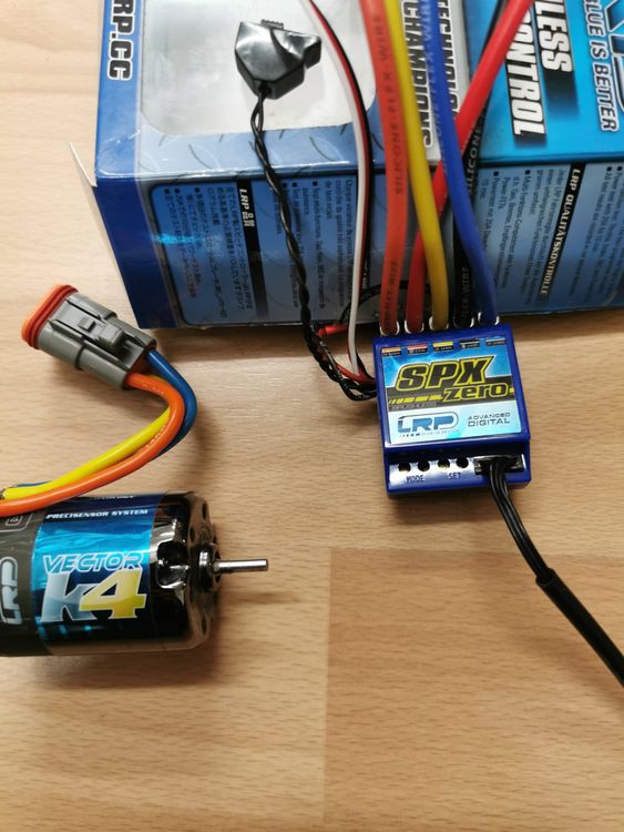 LRP SPX Zero Brushless Regler & Vector K4 Motor Combo (Gebraucht) in ...