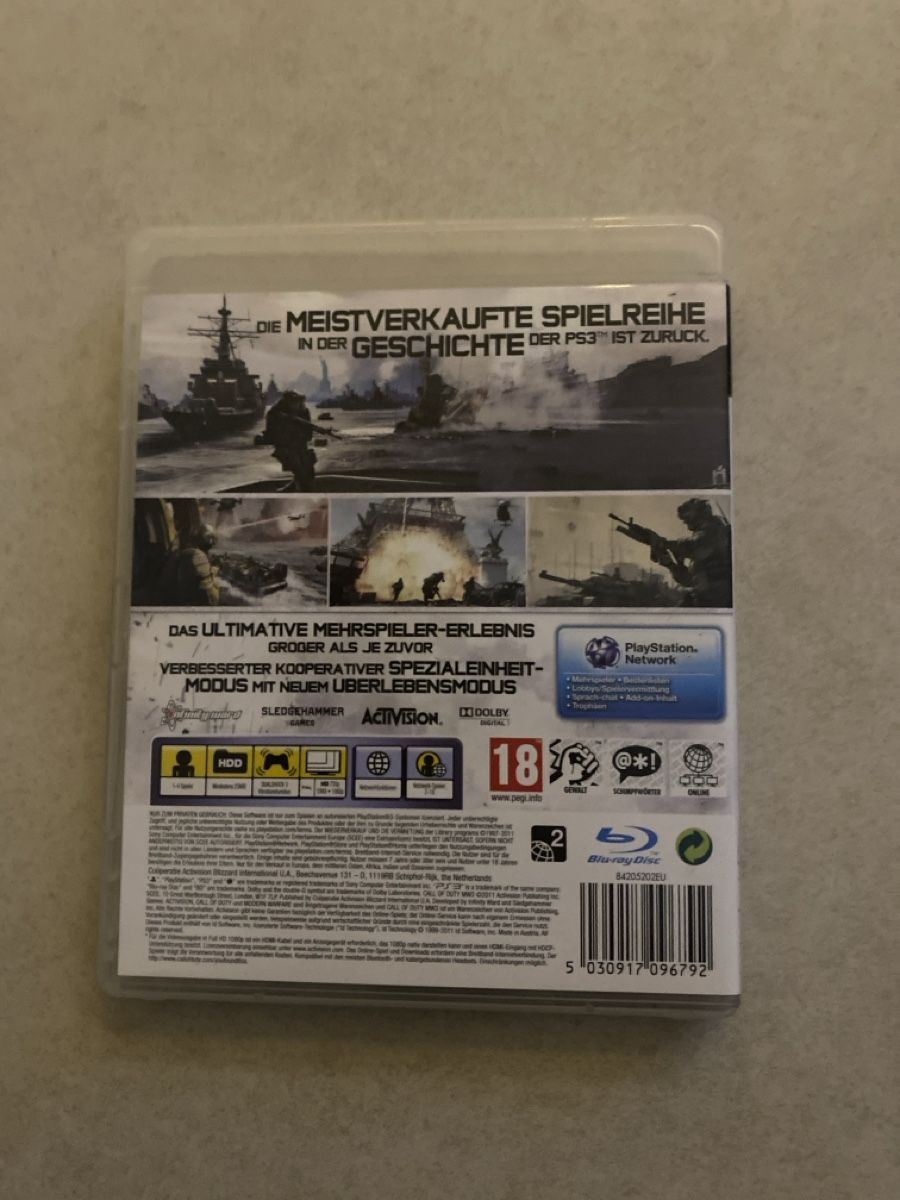 Sony Spiele: Call of Duty MW3 PS3 – Gebraucht aus Suhr von SchnapperCH 1