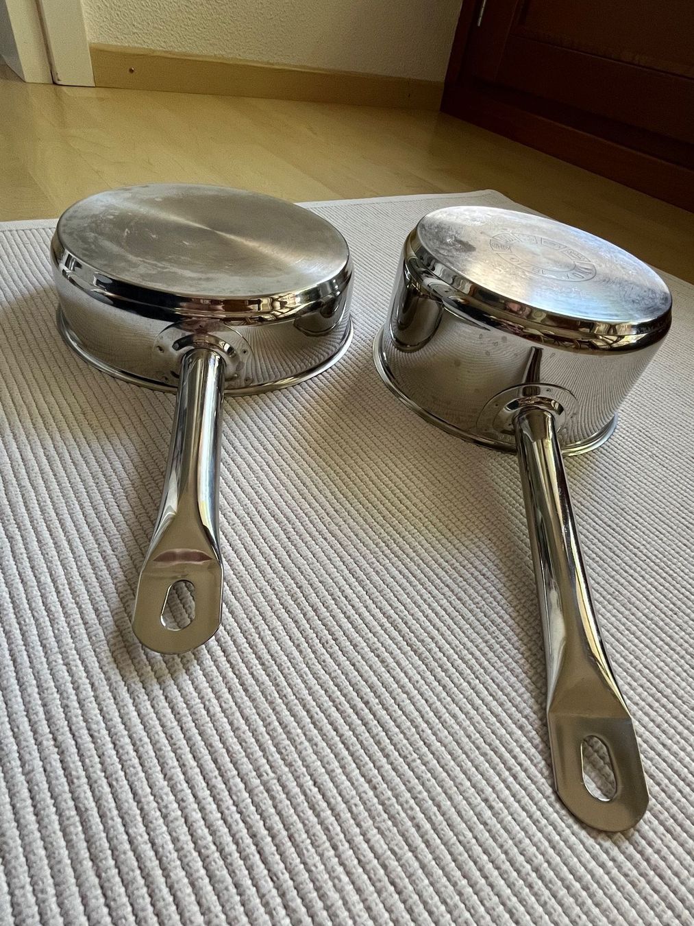Pentole: 2 Edelstahl Töpfe 18/10 Inox – Usato da Zürich venduto da Gurkis 3