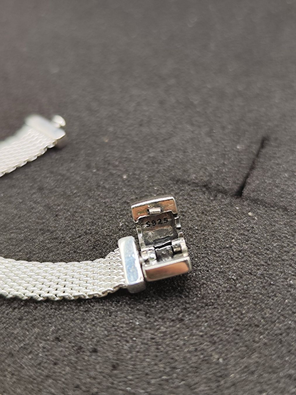 Bracciali & Braccialetti: Vintage 925er Silber Armband mit 3st.silber Elemente Top – Usato da Steffisburg venduto da mat_8s7d 4