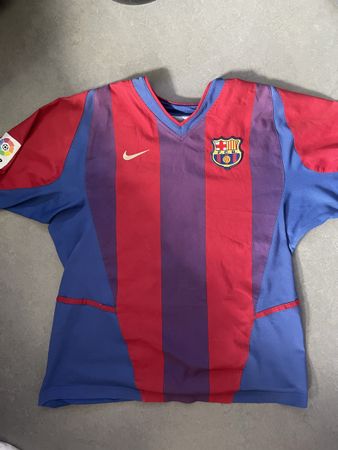 Fc Barcelona Original Retro Trikot Le Bot Gr. kinder XL!
