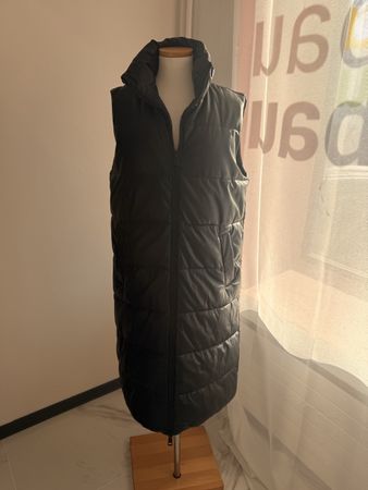 Schwarze Zara LongWeste, Grösse S