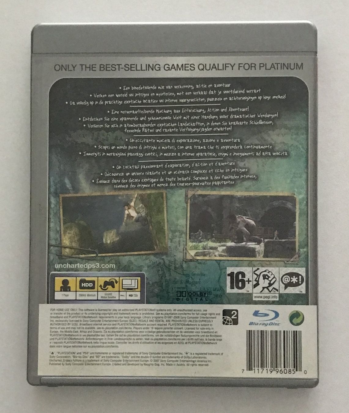 Giochi: PS3 - Uncharted: Drake's Fortune – Usato da Allschwil venduto da Bullach 2