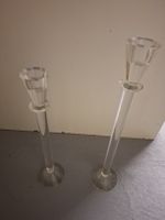Elegantes Kerzenstaender Set aus Glas !