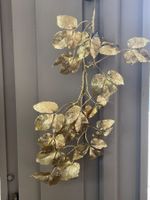 Kunstblume/Gold/Glitter/Variabel biegbar/Neu/OVP